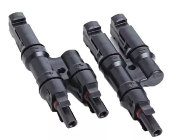 Konektory pro solární panely MC4 Y - pár (1)