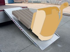 Hliníková nájezdová rampa 1810020 max. nosnost 2000 kg