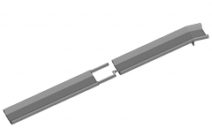 Hliníkové nájezdy 1500x200 mm (3)