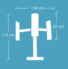 Větrný generátor SMARTWIND 500W (9)