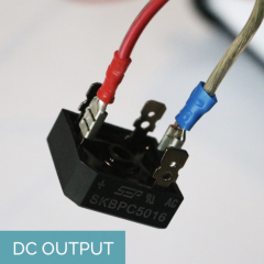 M37 Třífázový / jednofázový usměrňovací diodový můstek 100A (4)