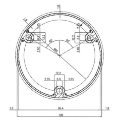 M37 Třífázový / jednofázový usměrňovací diodový můstek 100A (6)