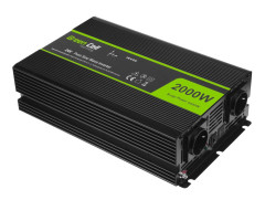 Měnič napětí M22 OFF GRID 12V na 230V AC 2000W (5)
